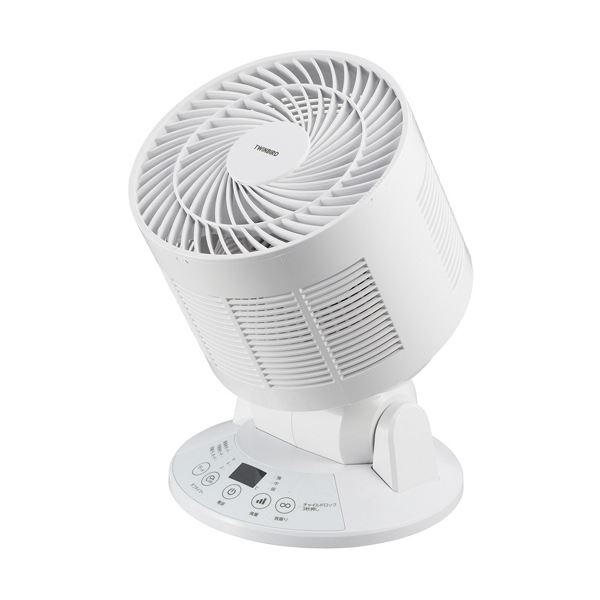 ツインバード 温度センサー付サーキュレーター ホワイト KJ-4998W 1台 【北海道・沖縄・離島配送不可】