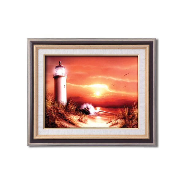 絵画 額装 油彩風複製画 ルノワール『春の花』さし箱有り オーギュスト