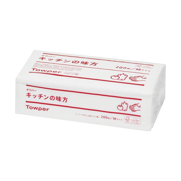 トライフ タウパー キッチンの味方 M 200枚/パック 1セット（30パック） 【北海道・沖縄・離島配送不可】
