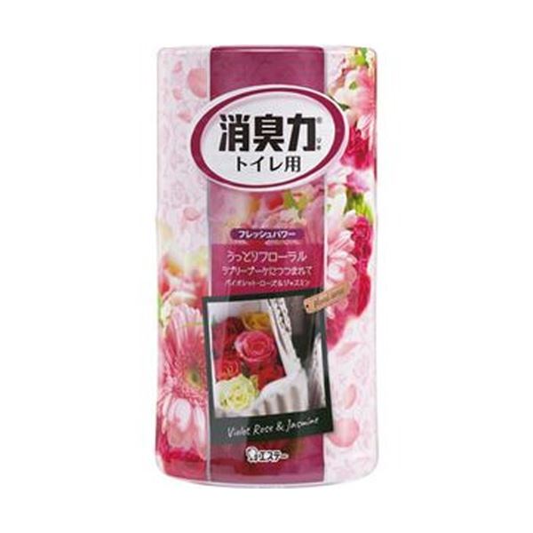 （まとめ）エステー トイレの消臭力 ラブリーブーケ400ml 1セット（5個）〔×10セット〕 【北海道・沖縄・離島配送不可】