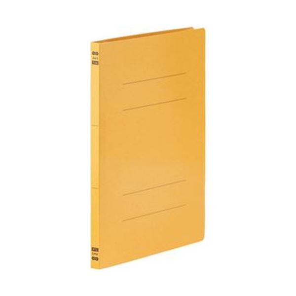 （まとめ）TANOSEE フラットファイルPPラミネート表紙タイプ A4タテ 150枚収容 背幅17.5mm イエロー 1セット（120冊：10冊×12パック）〔×3セット〕 【北海道・沖縄・離島配送不可】