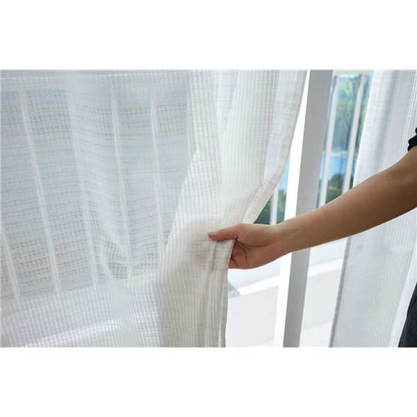 レースカーテン 〔ソステ 約100×133cm 1枚入 G1061〕 洗える スミノエ 日本製 インテリア用品の通販は