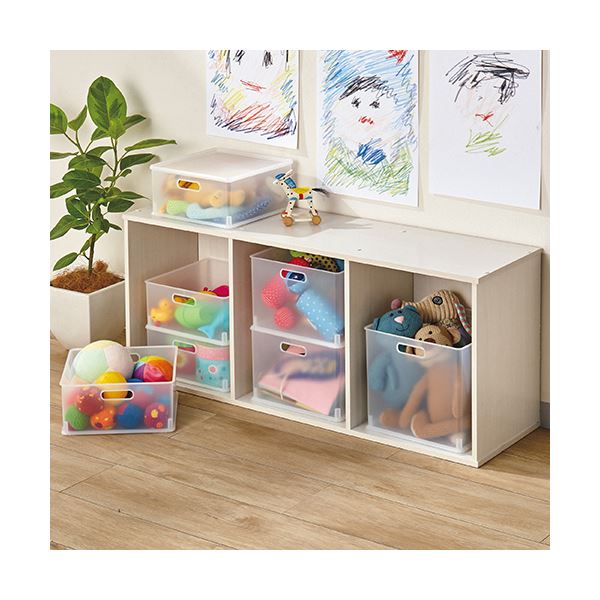 まとめ) サンカ ナチュラ インボックス 横型ハーフ NIB-YMCL 1個 〔×10