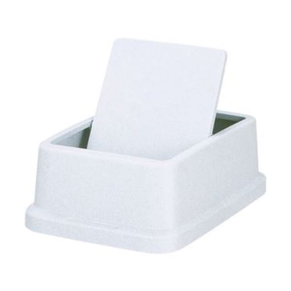 （まとめ）新輝合成 ファブスィング 45フタグレー 00173 1個（本体別売）〔×10セット〕 【北海道・沖縄・離島配送不可】