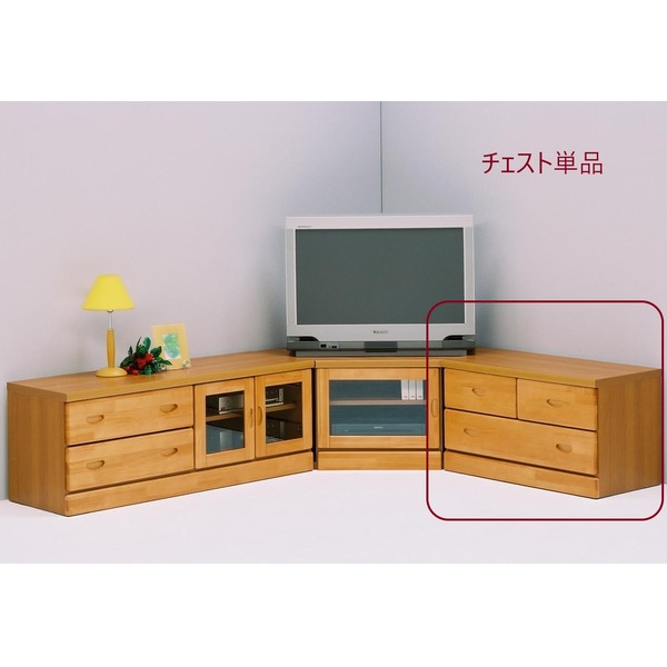 日本製 天然木 チェスト 〔80cm幅 ライトブラウン〕 完成品 ローボード リビングボード TV台 TVボード テレビボード 【北海道・沖縄・離島配送不可】