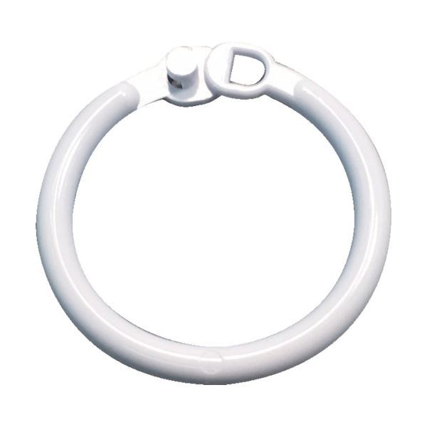 （まとめ） TRUSCO 樹脂製カードリング3.5mm×Φ25mm TKRJ-25 1パック（10個） 〔×10セット〕の通販は