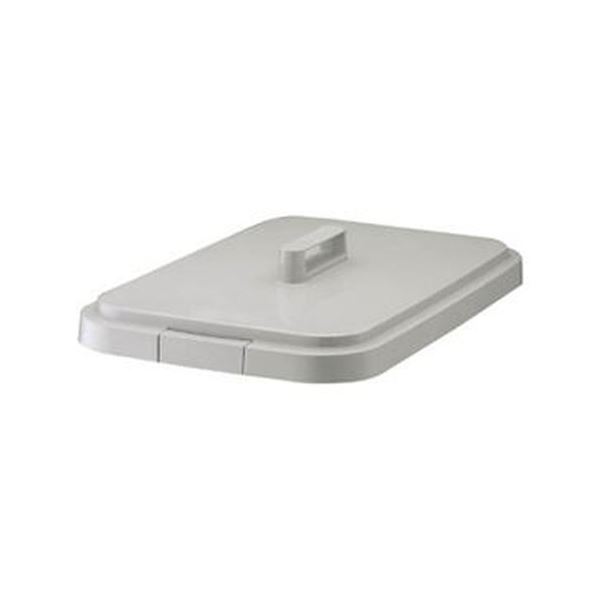 （まとめ）TRUSCO PPペール角型95L用フタTPPK-90F-GY 1枚（本体別売）〔×10セット〕の通販は 24,434円