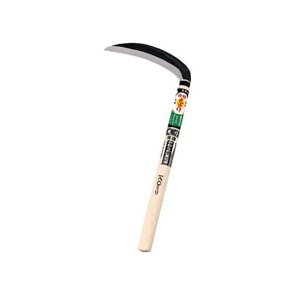 (まとめ) 豊稔企販 萬作 片刃薄鎌安来鋼付 180mm HT-0358 1個 〔×3セット〕 【北海道・沖縄・離島配送不可】