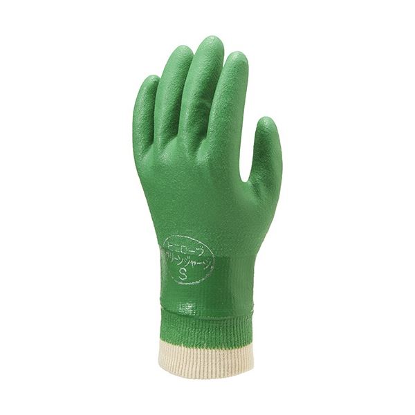 (まとめ) ショーワグローブ 600 グリーンジャージ S NO600-S 1双 〔×30セット〕の通販は 21,178円