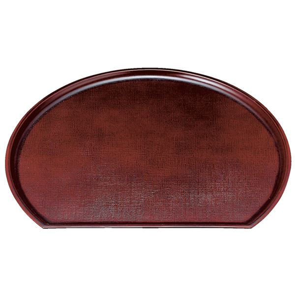 尺5耐熱新布目半月盆 溜SLの通販は 4,668円