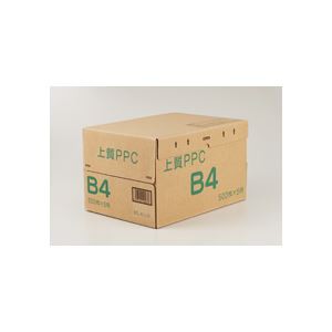 （まとめ）上質PPC用紙 NY B4 1箱(2500枚:500枚×5冊) 〔×2セット〕