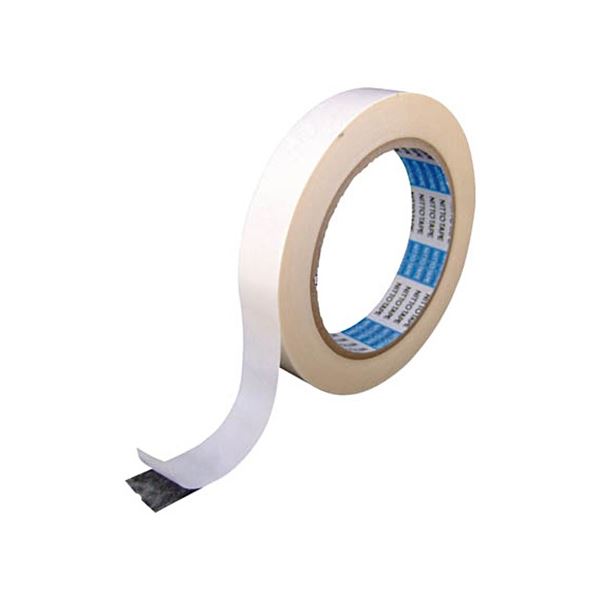 (まとめ) ニトムズ 一般用 両面テープ No.5010 10mm×20m J0510 1巻 〔×50セット〕の通販は