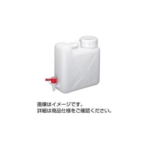 ポリ活栓付平角缶（広口タイプ） 10L PH-10K 【北海道・沖縄・離島配送不可】 6,901円
