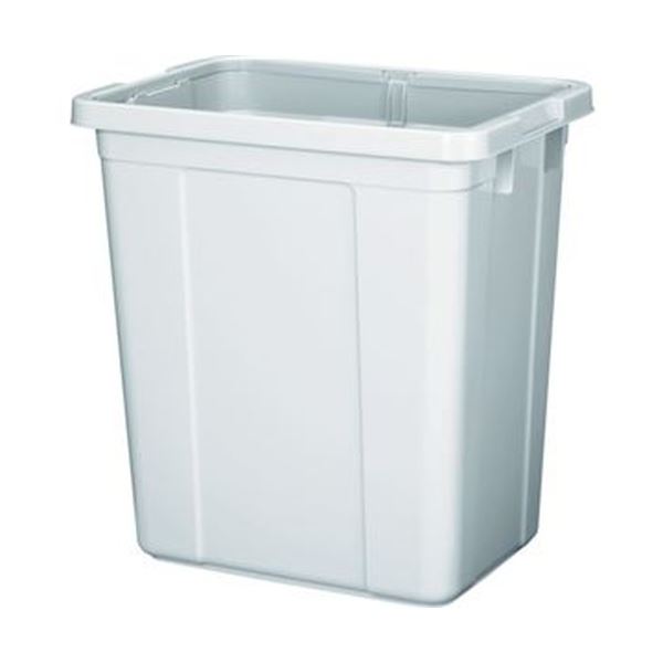 （まとめ）新輝合成 エコペールEC-90本体グレー 00402 1個〔×3セット〕（フタ別売） 【北海道・沖縄・離島配送不可】