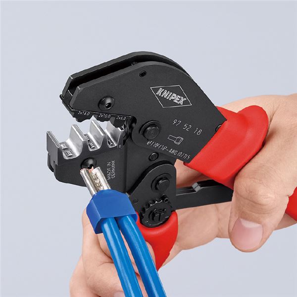 KNIPEX クニペックス 圧着ペンチ 9752-18 【北海道・沖縄・離島配送不可】_5