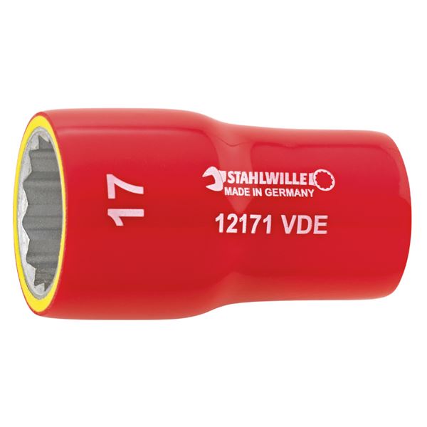 STAHLWILLE（スタビレー） 12171VDE-19 （3／8SQ）絶縁ソケット （02380019） 【北海道・沖縄・離島配送不可】