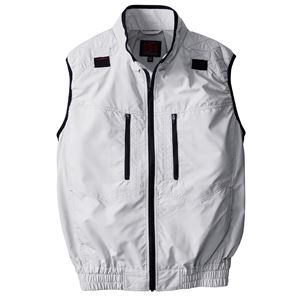 鳳皇 V5599 フルハーネス対応冷感ベスト シルバーグレー サイズ4L 【北海道・沖縄・離島配送不可】