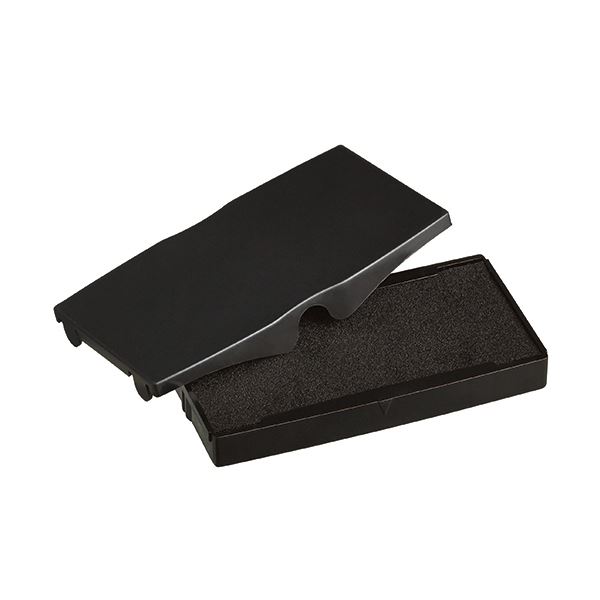 (まとめ) シャイニー スタンプ内蔵型角型印S-854専用パッド 黒 S-854-7B 1個  〔×50セット〕の通販は