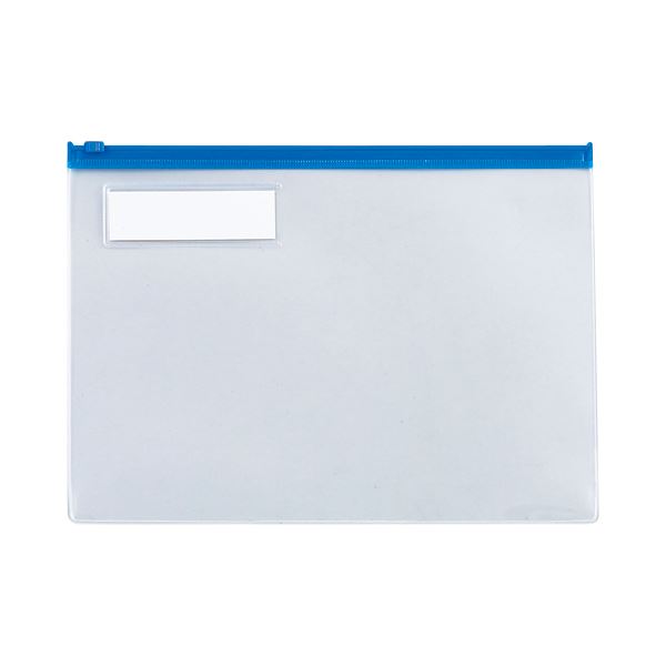 (まとめ) TANOSEE クリヤーケース B5ヨコ青 1セット(20枚)  〔×5セット〕の通販は 29,676円