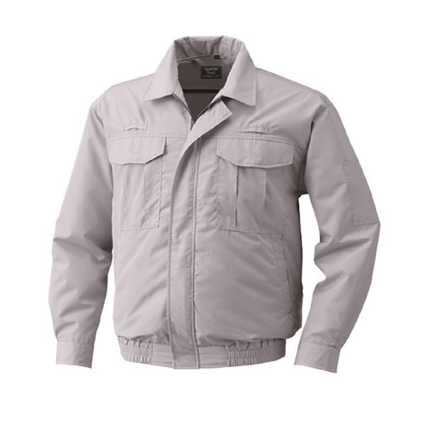 KU9055F 空調服 R 綿薄手 フルハーネス対応 シルバー 4Lの通販は 7,935円