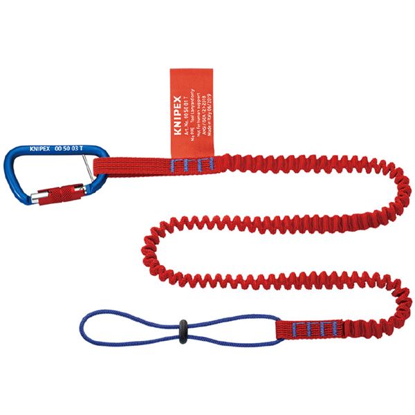 KNIPEX クニペックス 落下防止ストラップ カラビナ付  005005TBKの通販は