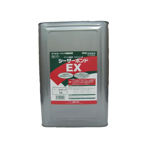 〔スミノエ〕 タイルカーペット用 接着剤 シーザーボンド 18kg缶 〔DIY リノベーション リフォーム 内装工事〕の通販は