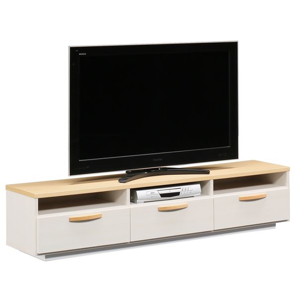 日本製 ＴＶ台 〔173.5cm幅 ナチュラル〕 完成品 テレビ台 TVボード テレビボード リビングボードの通販は