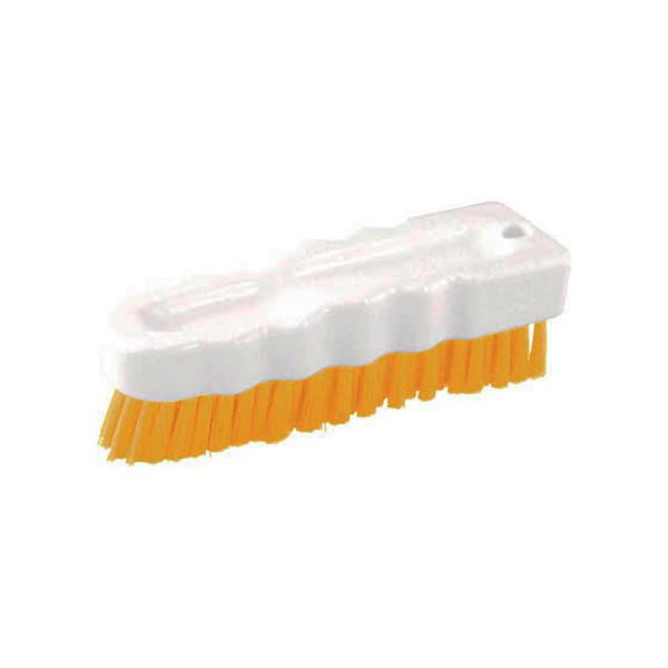 （まとめ）TRUSCOハンドブラシ（ハードタイプ）HACCP対応 ホワイト THB-H-W 1個〔×5セット〕 TRUSCOハンドブラシ（ハードタイプ）HACCP対応 レッド THB-H-R 1個〔×5