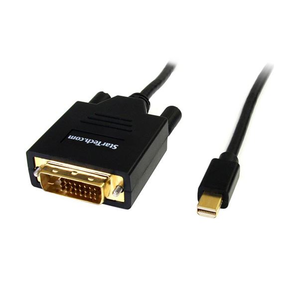 (まとめ）StarTech MiniDisplayport-DVI変換ケーブル 1.8m Mini DP(オス)-DVI-D(オス) MDP2DVIMM61本〔×3セット〕 【北海道・沖縄・離島配送不可】