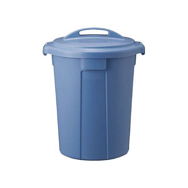 （まとめ）TRUSCO PPペール丸型 本体45L ブルー TPPM-45-B 1個（フタ別売）〔×2セット〕 【北海道・沖縄・離島配送不可】