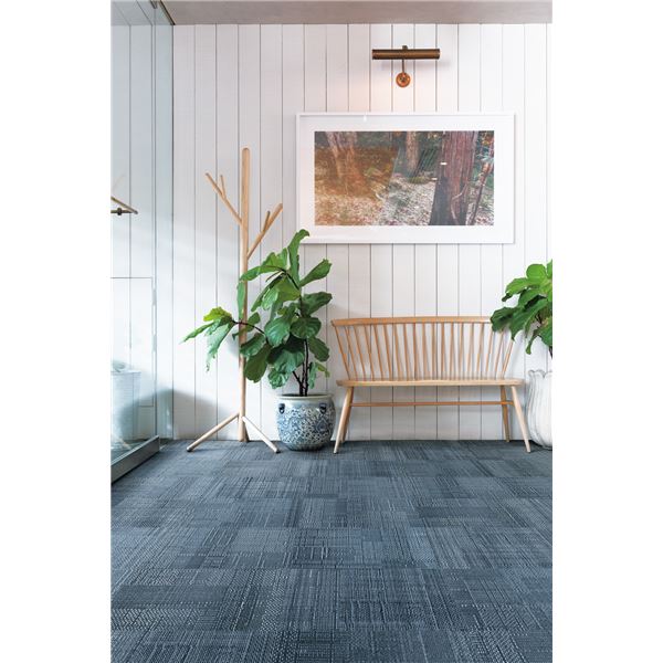 タイルカーペット/絨毯 〔ECOS 約50×50cm 16枚入 ID-1324〕 防炎 静電 消臭 防汚 日本製 スミノエ 〔事務所 オフィス DIY〕 【北海道・沖縄・離島配送不可】_2