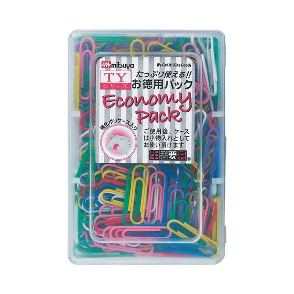 (まとめ) ミツヤ カラーゼム 大 28mm 7色アソート TY-25 1箱（約360本）  〔×30セット〕 【北海道・沖縄・離島配送不可】の通販は