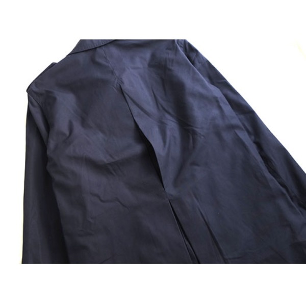 フランス空軍放出AFトレンチコートネイビー未使用デットストック《80（M相当）サイズ》 【北海道・沖縄・離島配送不可】