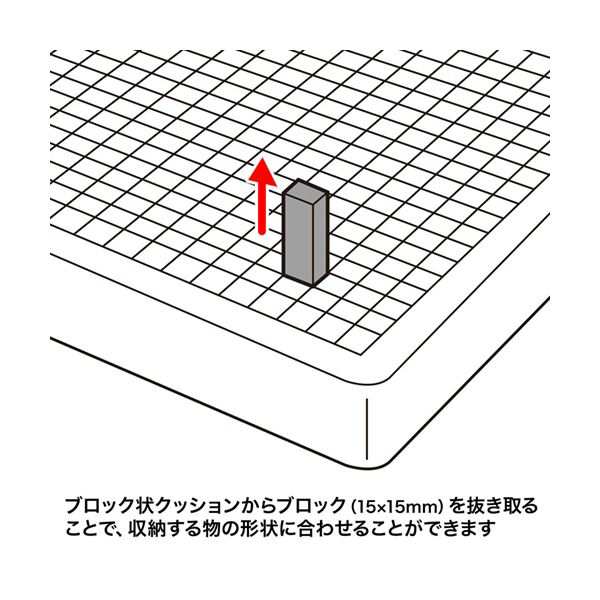 サンワサプライ ハードツールケース用ウレタン(BAG-HD1用) BAG-HD1-SP