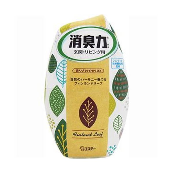 （まとめ）エステー お部屋の消臭力フィンランドリーフ 400ml 1個〔×20セット〕 【北海道・沖縄・離島配送不可】