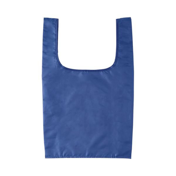 （まとめ）ジーナス ECO コンパクトマイバッグ M ネイビー 1枚 〔×30セット〕 【北海道・沖縄・離島配送不可】