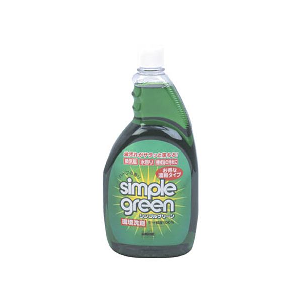 （まとめ）ムラテックKDSシンプルグリーン1L詰替ボトル SGN-1L 1本〔×5セット〕 【北海道・沖縄・離島配送不可】