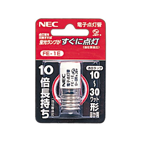 (まとめ) NEC 電子スタータ FE-1E1個 〔×30セット〕 【北海道・沖縄・離島配送不可】