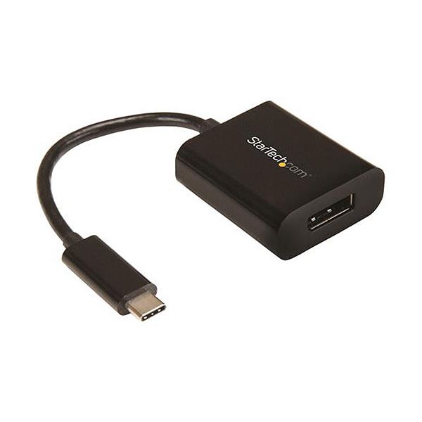 (まとめ）StarTechUSB-C-DisplayPort変換アダプタ 4K/60Hz CDP2DP 1個〔×3セット〕 【北海道・沖縄・離島配送不可】