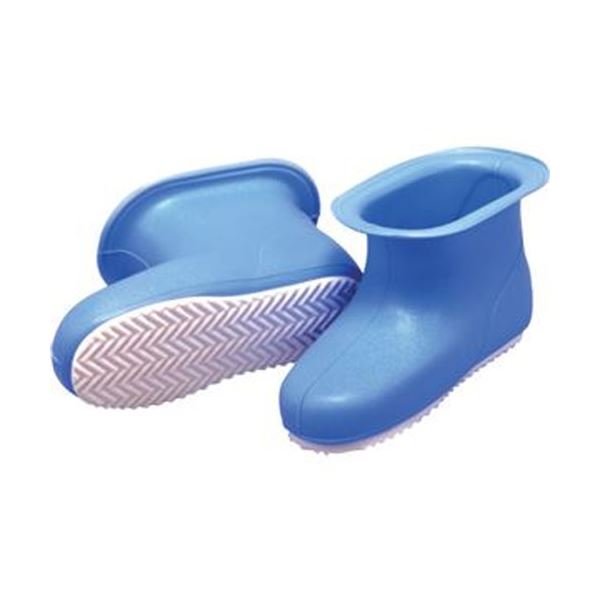 （まとめ）ミツギロンカレンナブーツ（26cm）ブルー BT-11-B 1足〔×10セット〕の通販は