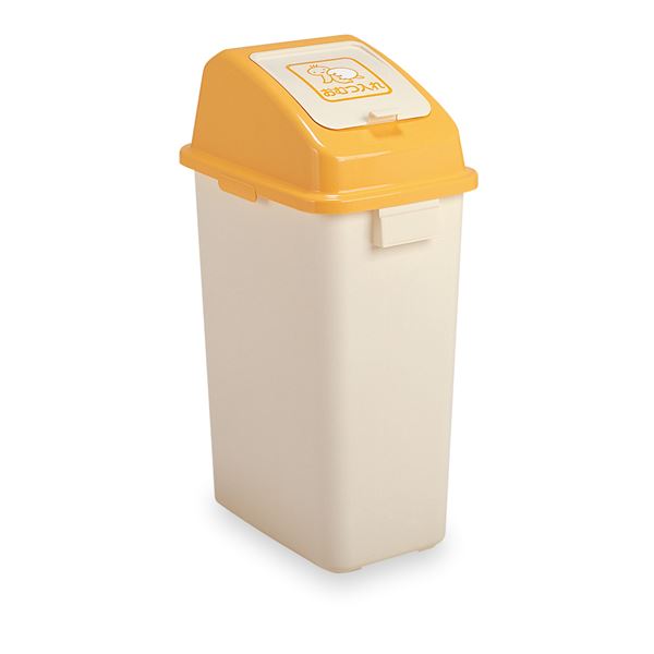 おむつペールボックス/オムツ用ゴミ箱 〔45L〕 容量：約42L 内蓋付き 消臭剤カバー付き 袋止め付き 〔赤ちゃん用品 ベビー用品〕 【北海道・沖縄・離島配送不可】