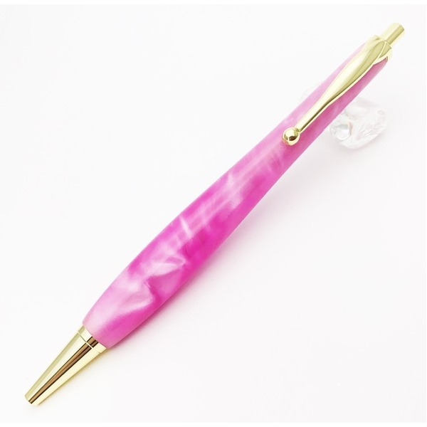日本製 アクリルボールペン/文房具 〔ピンク〕 0.7mm 文具 オフィス用品 ステーショナリー 【北海道・沖縄・離島配送不可】