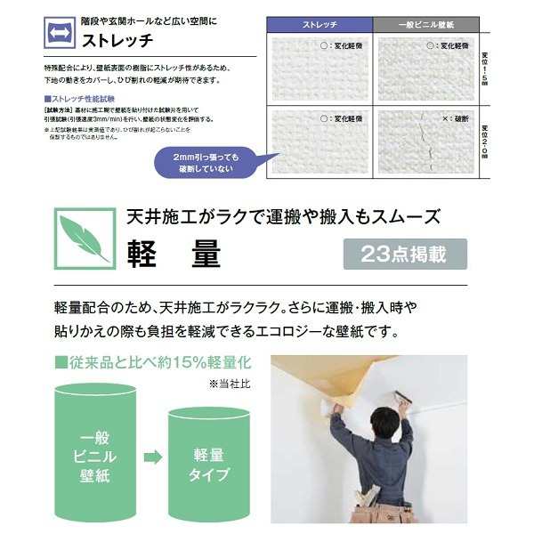 のり無し壁紙 サンゲツ SP2814 〔無地〕 92cm巾 45m巻