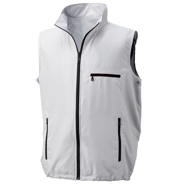KU91830 空調服 R ポリエステル製 ベスト 服のみ シルバー 4Lの通販は