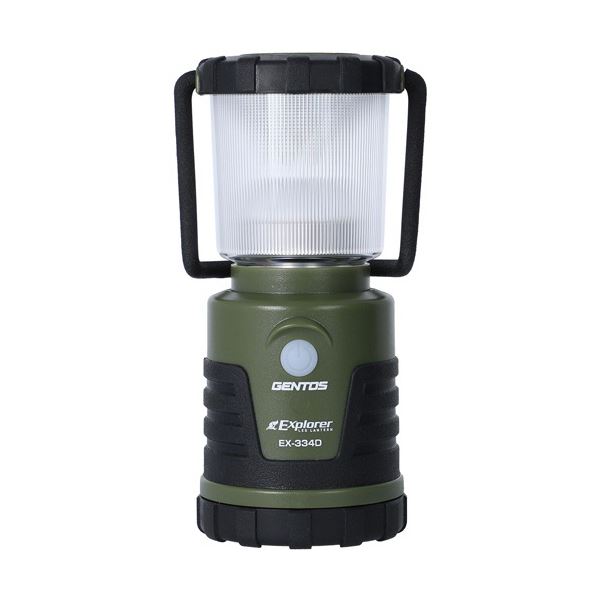 (まとめ) ジェントス LEDランタン Explorer EX-334D 1個 〔×3セット〕 【北海道・沖縄・離島配送不可】