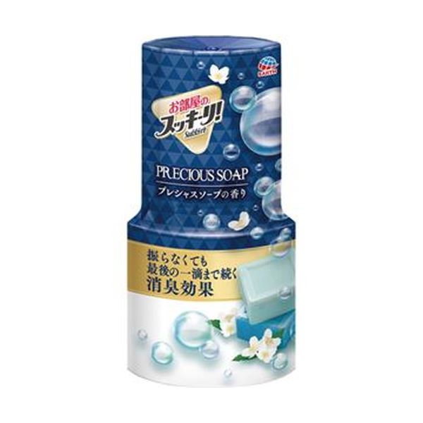 （まとめ）アース製薬 お部屋のスッキーリ！プレシャスソープ 400ml 1個〔×20セット〕 【北海道・沖縄・離島配送不可】
