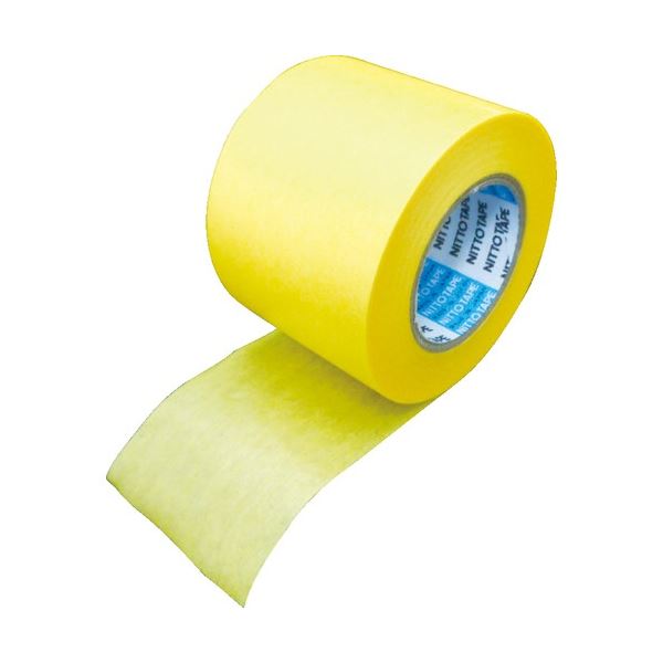 (まとめ) 日東電工 和紙マスキングテープ No.7239 50mm×18m 黄 7239-50 1パック(2巻) 〔×10セット〕の通販は