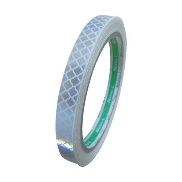 (まとめ) 日東エルマテリアル 高輝度プリズム反射テープ 10mm×5m ホワイト HTP-10W 1巻 〔×5セット〕の通販は 6,926円