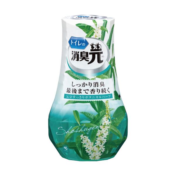 （まとめ）小林製薬 トイレの消臭元 気分すっきり ボタニカルハーブ 400ml 1セット（5個） 〔×5セット〕 【北海道・沖縄・離島配送不可】