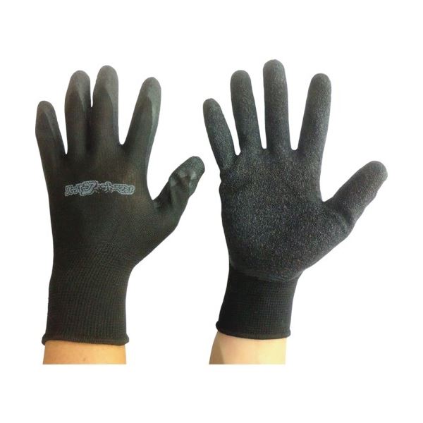 (まとめ) 富士手袋工業 スーパーフィットマン L 黒 9670-L-BK 1双 〔×20セット〕 【北海道・沖縄・離島配送不可】